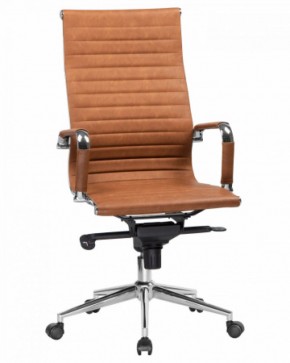 Офисное кресло для руководителей DOBRIN CLARK LMR-101F светло-коричневый №321 в Челябинске - mebel-74.com | фото