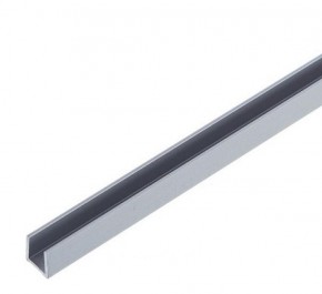 Планка торцевая "П" 4 мм для стеновой панели (алюминий) в Челябинске - mebel-74.com | фото