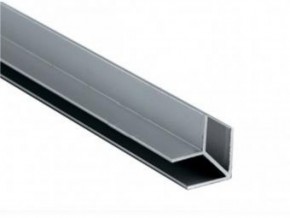 Планка угловая "W" 4 мм для стеновой панели (алюминий) в Челябинске - mebel-74.com | фото