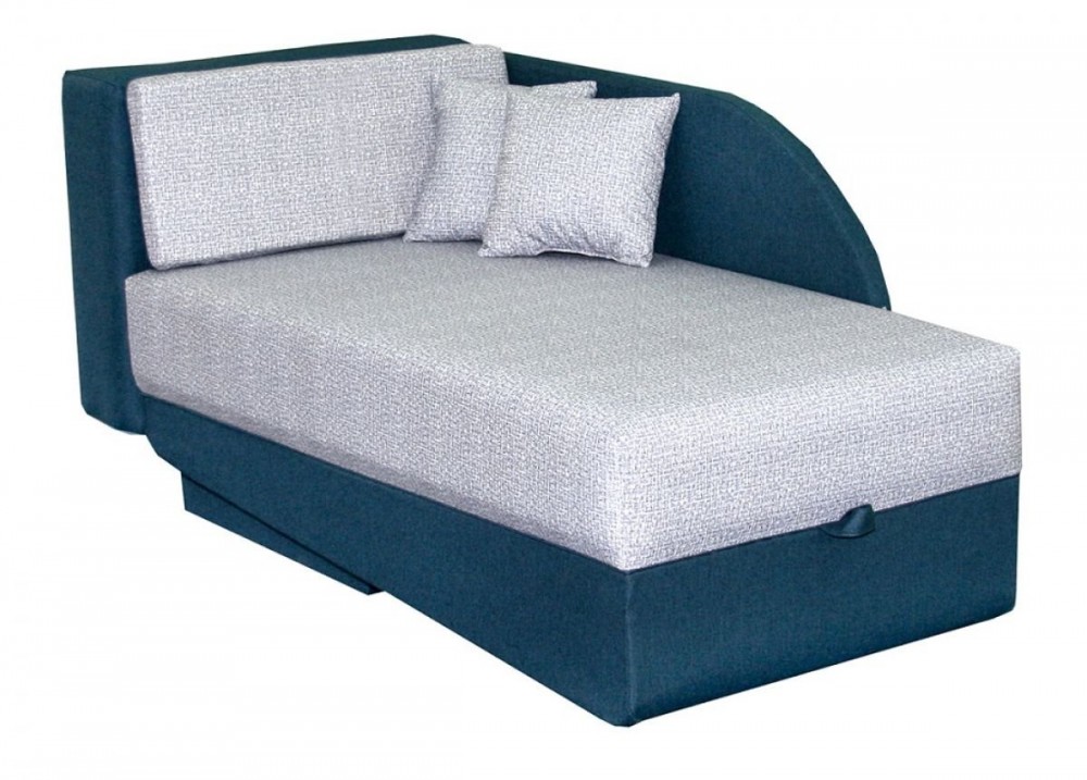 Диван-кровать Джеки-2 Стандарт (вариант 2) Мора серый/Мора синий купить в Челябинске недорого