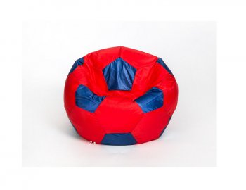 Кресло-мешок Мяч малый красно-синее в Челябинске - mebel-74.com | фото