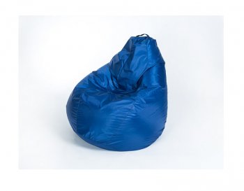 Кресло-мешок Груша среднее синее в Челябинске - mebel-74.com | фото