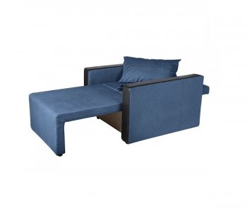 Кресло-кровать Милена с подлокотниками Синий в Челябинске - mebel-74.com | фото