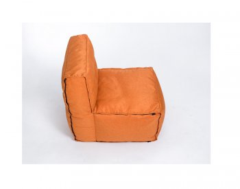 Модульное кресло Комфорт Колор прямое оранжевое в Челябинске - mebel-74.com | фото