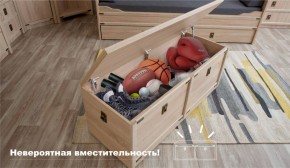 Детская Система Валенсия Сундук Дуб сонома в Челябинске - mebel-74.com | фото