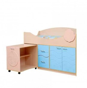 Набор мебели для детской Юниор -12.2 (700*1860) МДФ матовый в Челябинске - mebel-74.com | фото