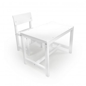 Детский растущий комплект стол и стул Я САМ "Лофт" (Белый, Белый) в Челябинске - mebel-74.com | фото