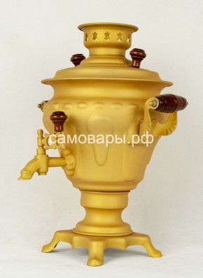 Электрический самовар "Русское золото" матовая груша на 2 литра (Ограниченная серия) в Челябинске - mebel-74.com | фото