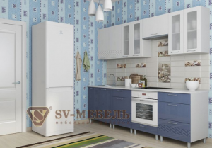 Кухонный гарнитур СВ Волна в Челябинске - mebel-74.com | фото