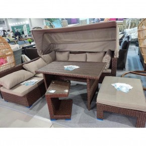 Комплект мебели с диваном AFM-320B-T320 Brown в Челябинске - mebel-74.com | фото