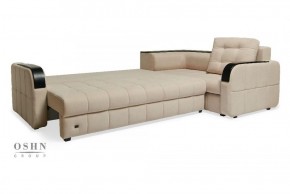 Комплект мягкой мебели Остин Garcia Ivory (Рогожка) Угловой + 1 кресло в Челябинске - mebel-74.com | фото