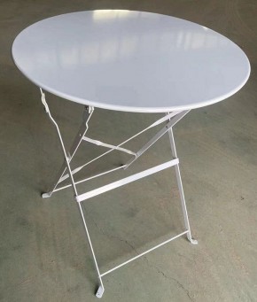 Комплект садовой мебели OTS-001R (стол + 2 стула) металл в Челябинске - mebel-74.com | фото