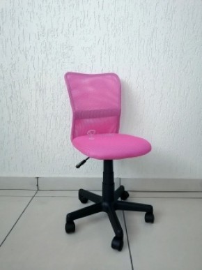Кресло Barneo K-401 детское (розовая ткань/сетка) в Челябинске - mebel-74.com | фото