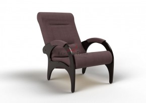 Кресло для отдыха Римини 19-Т-КМ (ткань/венге) КОФЕ С МОЛОКОМ в Челябинске - mebel-74.com | фото