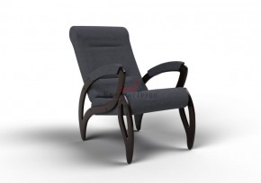 Кресло для отдыха Зельден 20-Т-ГР (ткань/венге) ГРАФИТ в Челябинске - mebel-74.com | фото