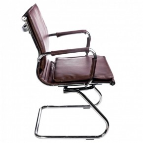 Кресло для посетителя Бюрократ CH-993-Low-V/Brown коричневый в Челябинске - mebel-74.com | фото