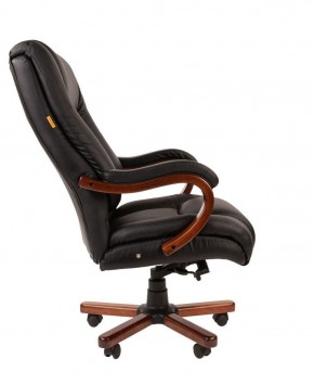 Кресло для руководителя CHAIRMAN  503 (Кожа) Черное в Челябинске - mebel-74.com | фото