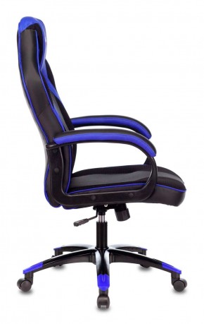 Кресло игровое Бюрократ VIKING 2 AERO BLUE черный/синий в Челябинске - mebel-74.com | фото