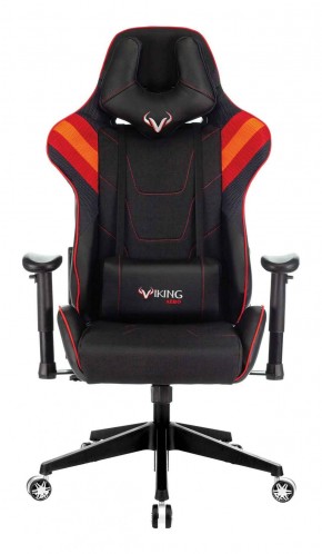 Кресло игровое Бюрократ VIKING 4 AERO RED черный/красный в Челябинске - mebel-74.com | фото