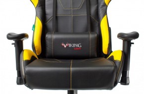 Кресло игровое Бюрократ VIKING 5 AERO YELLOW черный/желтый в Челябинске - mebel-74.com | фото