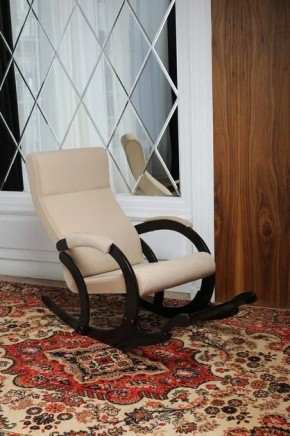 Кресло-качалка МАРСЕЛЬ 33-Т-AB (бежевый) в Челябинске - mebel-74.com | фото