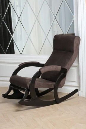 Кресло-качалка МАРСЕЛЬ 33-Т-AC (кофе) в Челябинске - mebel-74.com | фото