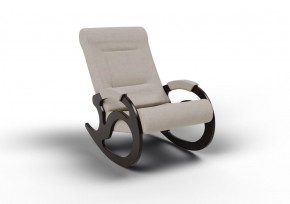 Кресло-качалка Вилла 11-Т-ГР (ткань/венге) ГРАФИТ в Челябинске - mebel-74.com | фото