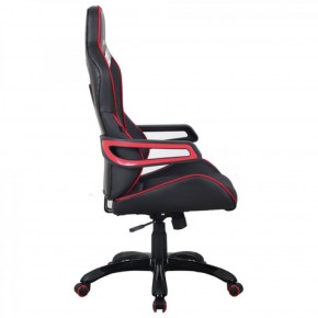Кресло компьютерное BRABIX Nitro GM-001 (ткань/экокожа) черное, вставки красные (531816) в Челябинске - mebel-74.com | фото