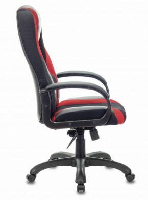 Кресло компьютерное BRABIX PREMIUM "Rapid GM-102" (экокожа/ткань, черное/красное) 532107 в Челябинске - mebel-74.com | фото
