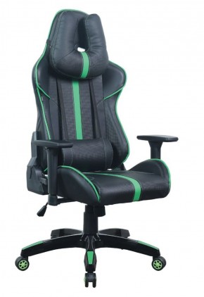 Кресло компьютерное BRABIX "GT Carbon GM-120" (черное/зеленое) 531929 в Челябинске - mebel-74.com | фото