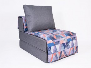 Кресло-кровать бескаркасное Харви (серый-сноу деним) в Челябинске - mebel-74.com | фото