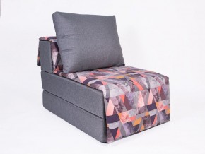 Кресло-кровать бескаркасное Харви (серый-сноу манго) в Челябинске - mebel-74.com | фото