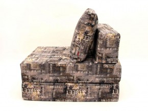 Кресло-кровать-пуф бескаркасное Окта (Велюр принт 2) в Челябинске - mebel-74.com | фото