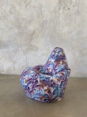 Кресло-мешок Цветы L в Челябинске - mebel-74.com | фото