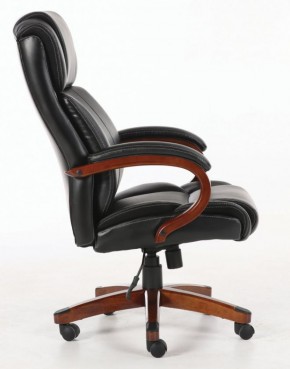 Кресло офисное BRABIX PREMIUM "Magnum EX-701" (дерево, рециклированная кожа, черное) 531827 в Челябинске - mebel-74.com | фото