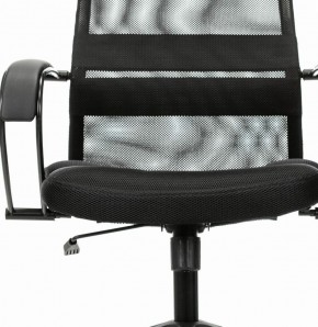 Кресло офисное BRABIX PREMIUM "Stalker EX-608 PL" (ткань-сетка/кожзам, черное) 532090 в Челябинске - mebel-74.com | фото