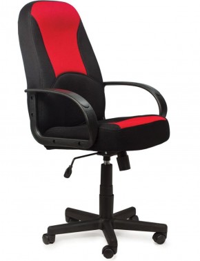 Кресло офисное BRABIX "City EX-512", ткань черная/красная, TW, 531408 в Челябинске - mebel-74.com | фото