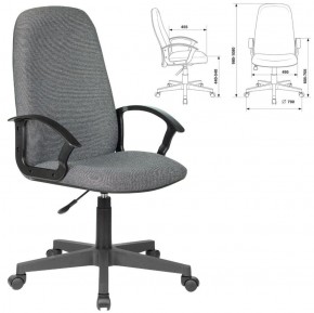 Кресло офисное BRABIX "Element EX-289", ткань, серое, 532093 в Челябинске - mebel-74.com | фото