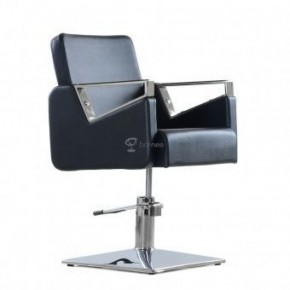 Кресло парикмахерское Barneo 6300V5 черное в Челябинске - mebel-74.com | фото