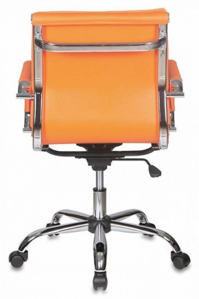 Кресло руководителя Бюрократ CH-993-LOW/ORANGE оранжевый в Челябинске - mebel-74.com | фото