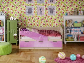 Кровать Бабочки (Сиреневый металлик) 1600 в Челябинске - mebel-74.com | фото
