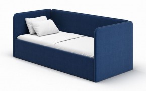 Кровать-диван Leonardo 160*70 (Синий) + боковина в Челябинске - mebel-74.com | фото