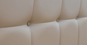 Кровать двойная Хлоя 160 + ортопед + ПМ + дно (арт. Пегасо капучино к/з (бежево-коричневый)) в Челябинске - mebel-74.com | фото