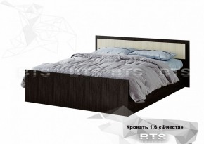 Кровать Фиеста 1600 LIGHT + Проложки LIGHT 1600 ДСП (Венге/Лоредо) в Челябинске - mebel-74.com | фото