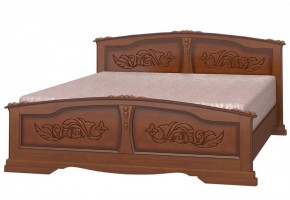 ЕЛЕНА Кровать из массива 1400 (Орех) в Челябинске - mebel-74.com | фото