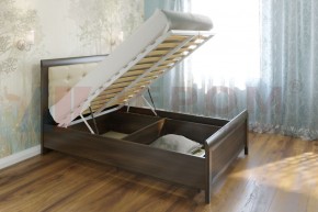 Кровать КР-1031 с мягким изголовьем в Челябинске - mebel-74.com | фото