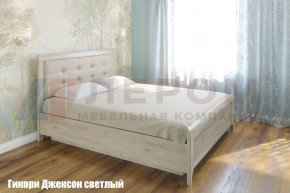 Кровать КР-1033 с мягким изголовьем в Челябинске - mebel-74.com | фото