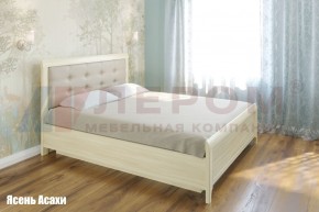 Кровать КР-1034 с мягким изголовьем в Челябинске - mebel-74.com | фото
