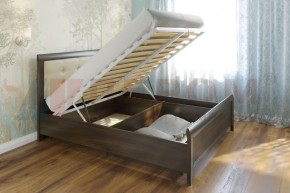 Кровать КР-1034 с мягким изголовьем в Челябинске - mebel-74.com | фото