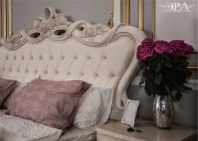 Кровать с мягким изголовьем Афина 1800 (крем корень) в Челябинске - mebel-74.com | фото
